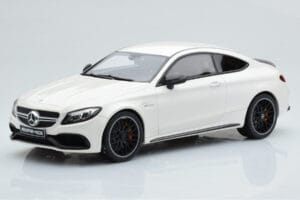 Mercedes C63S AMG C205 Coupe Biały GT Spirit 1:18 B66965707 Żywica