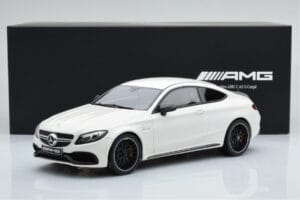 Mercedes C63S AMG C205 Coupe Biały GT Spirit 1:18 B66965707 Żywica — zdjęcie 6 z 6