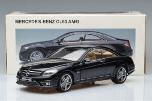 Mercedes CL63 AMG C216 Czarny AUTOart 1:18 76169 Metal — zdjęcie 6 z 6
