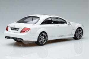 Mercedes CL63 AMG C216 Biały AUTOart 1:18 76167 Metal — zdjęcie 2 z 6