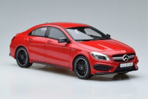 Mercedes CLA 45 AMG C117 Jupiter Czerwony GT Spirit 1:18 GT031 Żywica — zdjęcie 4 z 6