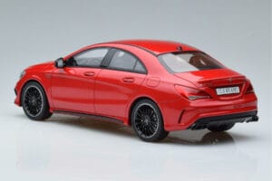 Mercedes CLA 45 AMG C117 Jupiter Czerwony GT Spirit 1:18 GT031 Żywica — zdjęcie 5 z 6