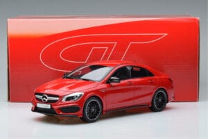 Mercedes CLA 45 AMG C117 Jupiter Czerwony GT Spirit 1:18 GT031 Żywica — zdjęcie 6 z 6