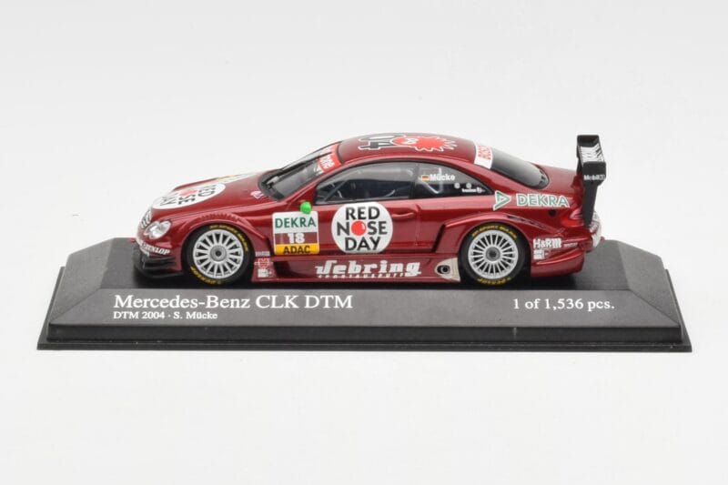 Mercedes CLK #18 Team Persson S. Mucke DTM 2004 Minichamps 1:43 400043318 Metal