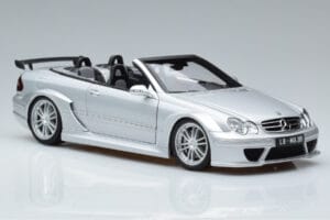 Mercedes CLK DTM AMG W209 Kabriolet Srebrny Kyosho 1:18 B66962272 Metal — zdjęcie 6 z 8