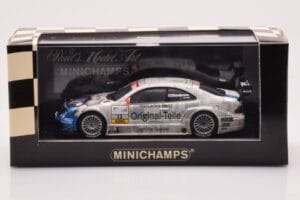Mercedes CLK DTM Team Original Teile #12 P. Dumbreck DTM 2001 Minichamps 1:43 400023112 Metal — zdjęcie 4 z 4