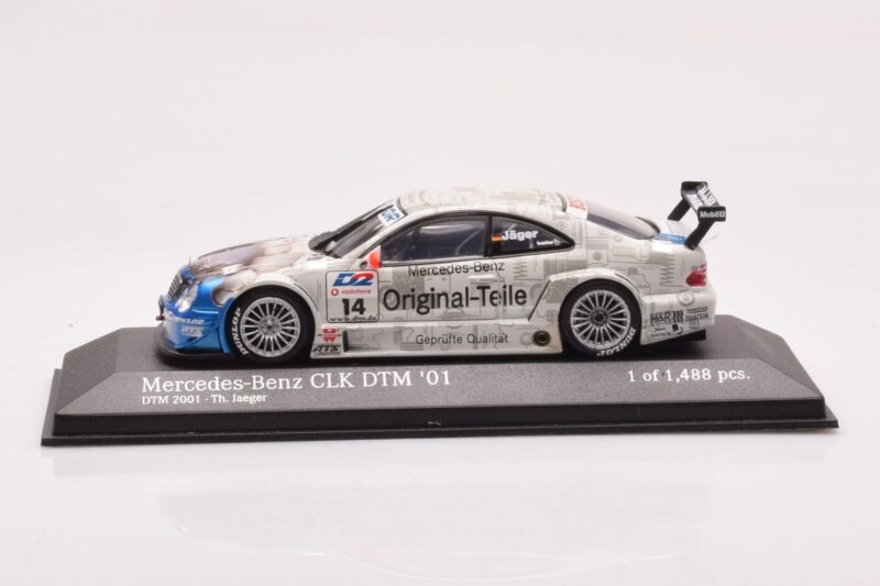 Mercedes CLK DTM Team Persson #14 Jaeger DTM 2001 Minichamps 1:43 400013714 Metal