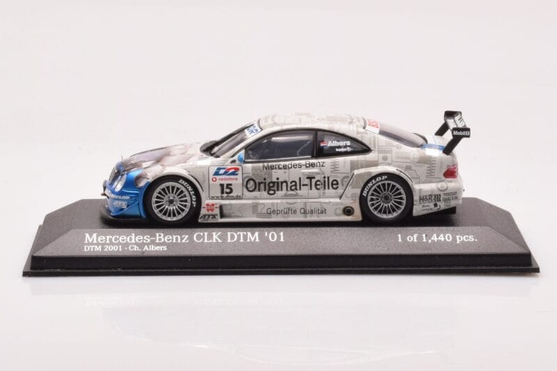 Mercedes CLK DTM Team Persson #15 C. Albers DTM 2001 Minichamps 1:43 400013715 Metal