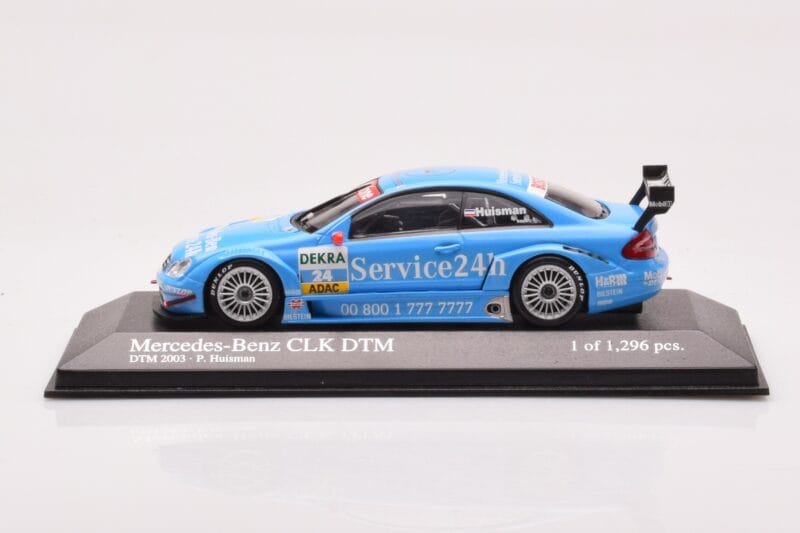 Mercedes CLK DTM Team Service 24h #24 Huisman DTM 2003 Minichamps 1:43 400033224 Metal