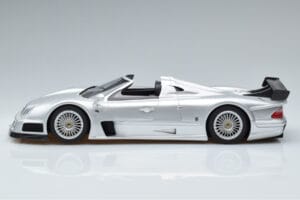 Mercedes CLK GTR Roadster Srebrny GT Spirit 1:18 GT155 Żywica — zdjęcie 3 z 6