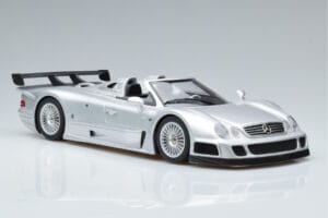 Mercedes CLK GTR Roadster Srebrny GT Spirit 1:18 GT155 Żywica — zdjęcie 4 z 6