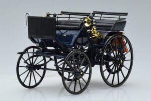 Mercedes Daimler Motorkutsche Ciemny Niebieski Norev 1:18 183700 Metal