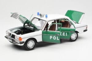 Mercedes E-Class W123 Polizei Norev 1:18 B66040676 Metal — zdjęcie 2 z 8