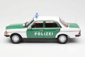 Mercedes E-Class W123 Polizei Norev 1:18 B66040676 Metal — zdjęcie 4 z 8