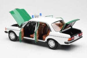 Mercedes E-Class W123 Polizei Norev 1:18 B66040676 Metal — zdjęcie 5 z 8