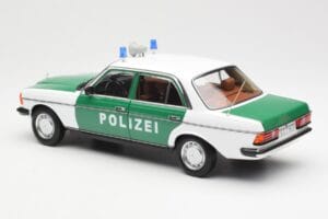 Mercedes E-Class W123 Polizei Norev 1:18 B66040676 Metal — zdjęcie 7 z 8