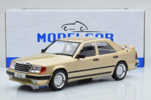 Mercedes E-Class W124 Tuning Beżowy MCG 1:18 MCG18342 Metal — zdjęcie 6 z 6