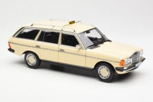 Mercedes 230T W123 T-Model Taxi Norev 1:18 183731 Metal — zdjęcie 6 z 8