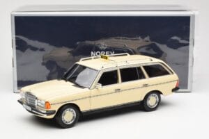 Mercedes 230T W123 T-Model Taxi Norev 1:18 183731 Metal — zdjęcie 8 z 8