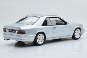 Mercedes E36 AMG C124 Coupe Srebrny Otto 1:18 OT731 Żywica — zdjęcie 2 z 6
