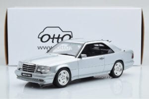 Mercedes E36 AMG C124 Coupe Srebrny Otto 1:18 OT731 Żywica — zdjęcie 6 z 6