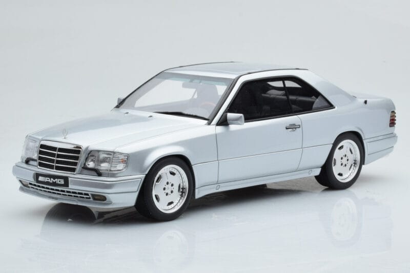 Mercedes E36 AMG C124 Coupe Srebrny Otto 1:18 OT731 Żywica