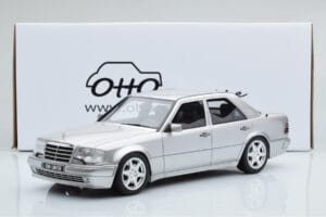 Mercedes E500 W124 Srebrny Otto 1:18 OT623 Żywica — zdjęcie 6 z 6