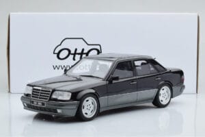 Mercedes E60 AMG W124 Czarny Otto 1:18 OT131 Żywica — zdjęcie 6 z 6