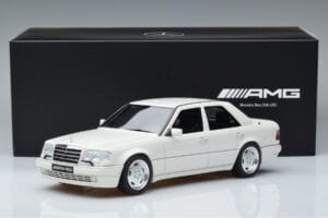 Mercedes E60 AMG W124 Biały Otto 1:18 B66040640 Żywica — zdjęcie 6 z 6