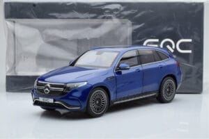 Mercedes EQC 400 Brilliant Niebieski NZG 1:18 B66963757 Metal — zdjęcie 8 z 8