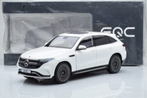Mercedes EQC 400 Diamond Biały NZG 1:18 B66963756 Metal — zdjęcie 8 z 8