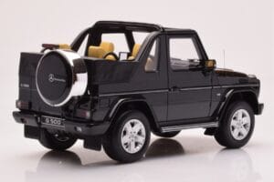 Mercedes G500 W463 Kabriolet Obsidian Czarny Otto 1:18 OT1040 Żywica — zdjęcie 2 z 6