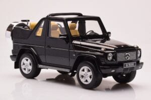 Mercedes G500 W463 Kabriolet Obsidian Czarny Otto 1:18 OT1040 Żywica — zdjęcie 4 z 6