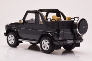 Mercedes G500 W463 Kabriolet Obsidian Czarny Otto 1:18 OT1040 Żywica — zdjęcie 5 z 6