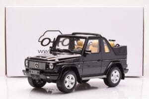 Mercedes G500 W463 Kabriolet Obsidian Czarny Otto 1:18 OT1040 Żywica — zdjęcie 6 z 6