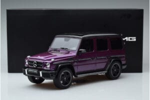 Mercedes G63 AMG W463 Crazy Color Galactic Beam Dealer Edition GT Spirit 1:18 B66961014 Żywica — zdjęcie 6 z 6