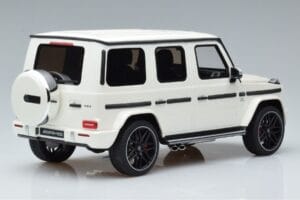 Mercedes AMG G63 W463 Biały GT Spirit 1:18 KJ038 Metal — zdjęcie 2 z 6