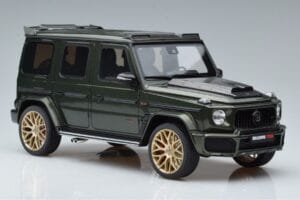Mercedes G63 Brabus 700 Widestar W463 Zielony GT Spirit 1:18 GT274 Żywica — zdjęcie 4 z 6