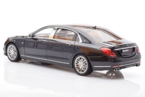 Mercedes Maybach S-Class W222 Brabus 900 Obsidian Czarny Almost Real 1:18 860102 Metal — zdjęcie 7 z 8