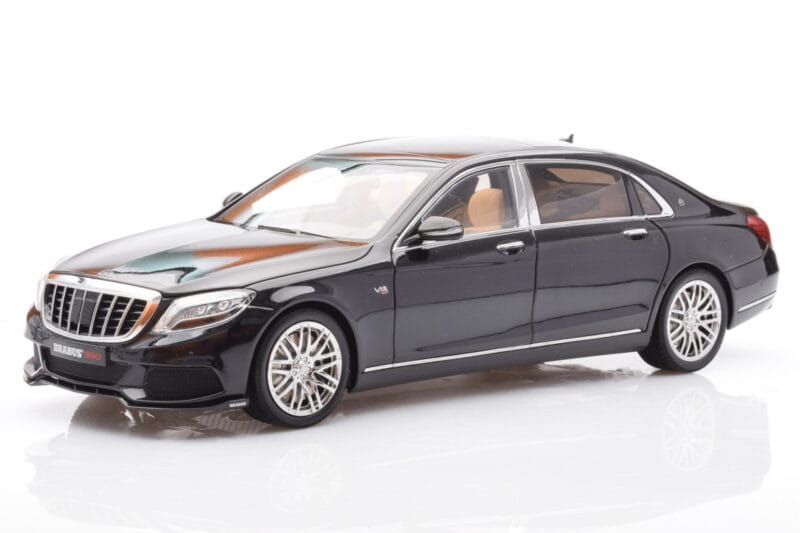 Mercedes Maybach S-Class W222 Brabus 900 Obsidian Czarny Almost Real 1:18 860102 Metal