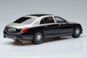 Mercedes Maybach S600 W222 Czarny Srebrny GT Spirit 1:18 GT237 Żywica — zdjęcie 2 z 6