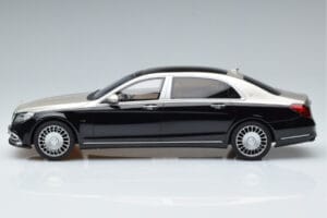 Mercedes Maybach S600 W222 Czarny Srebrny GT Spirit 1:18 GT237 Żywica — zdjęcie 3 z 6