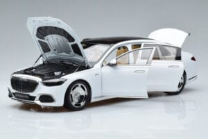 Mercedes Maybach S600 W222 V12 Biturbo Diamond Biały Almost Real 1:18 820116 Metal — zdjęcie 2 z 11