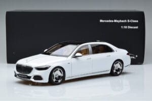 Mercedes Maybach S600 W222 V12 Biturbo Diamond Biały Almost Real 1:18 820116 Metal — zdjęcie 11 z 11
