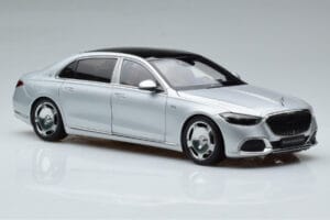 Mercedes Maybach S600 W222 V12 Biturbo Hightech Srebrny Almost Real 1:18 820118 Metal — zdjęcie 6 z 12