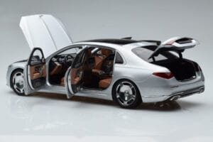 Mercedes Maybach S600 W222 V12 Biturbo Hightech Srebrny Almost Real 1:18 820118 Metal — zdjęcie 8 z 12