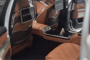 Mercedes Maybach S600 W222 V12 Biturbo Hightech Srebrny Almost Real 1:18 820118 Metal — zdjęcie 9 z 12