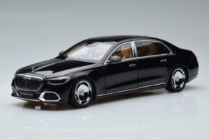 Mercedes Maybach S600 W222 V12 Biturbo Obsidian Czarny Almost Real 1:18 820115 Metal