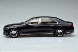 Mercedes Maybach S600 W222 V12 Biturbo Obsidian Czarny Almost Real 1:18 820115 Metal — zdjęcie 5 z 11