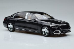 Mercedes Maybach S600 W222 V12 Biturbo Obsidian Czarny Almost Real 1:18 820115 Metal — zdjęcie 6 z 11